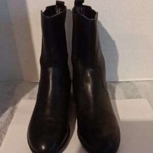 RALPH LAUREN Mona Mide Calf Vintage Boots